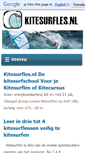 Mobile Screenshot of kitesurfles.nl